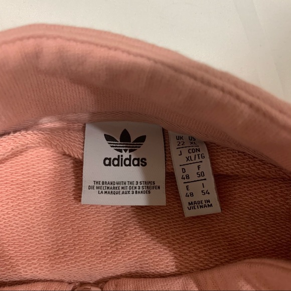 adidas quarter zip peachy cinch sweatshirt - Picture 4 of 8